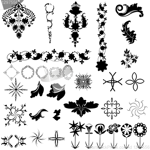 Image of Collection of design elements