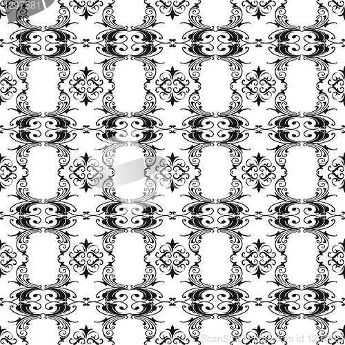 Image of seamless floral pattern 