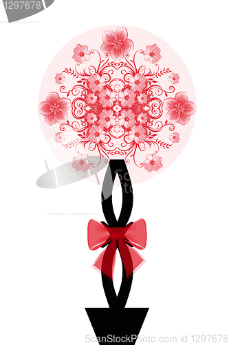 Image of Bouquet of flower basket