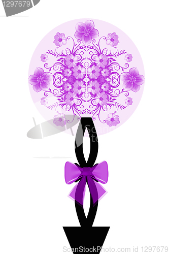 Image of Bouquet of flower basket