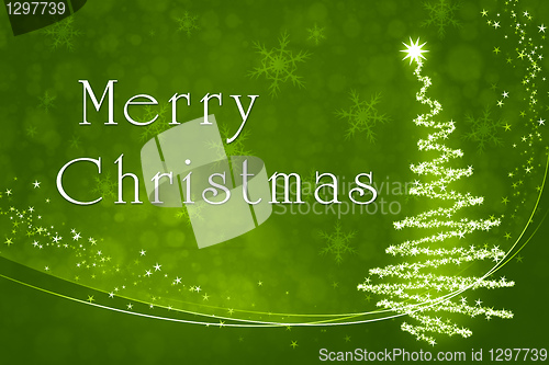 Image of green christmas