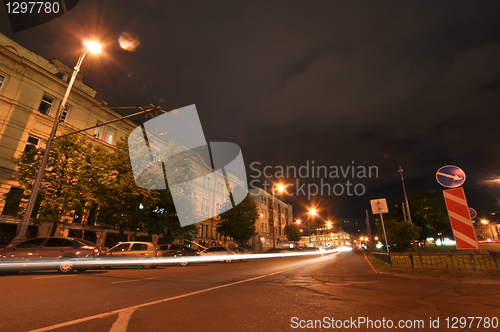 Image of Street of a night city