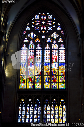 Image of Stained glass windows