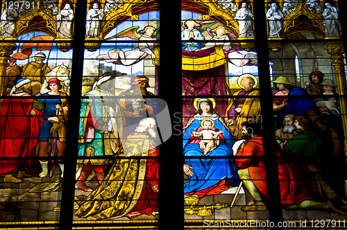 Image of Stained glass windows