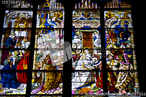 Image of Stained glass windows