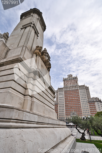 Image of Cervantes monument