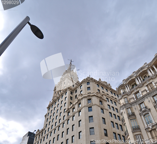 Image of majestic old office building