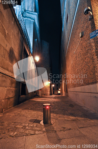 Image of typical street in Madrid