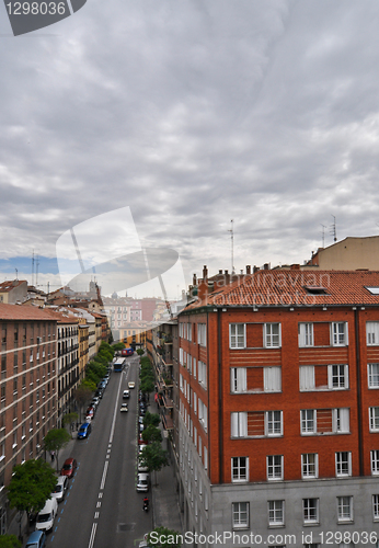 Image of typical street in Madrid