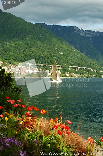 Image of Lake Leman, Montreux