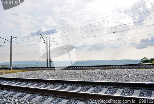 Image of railroad track