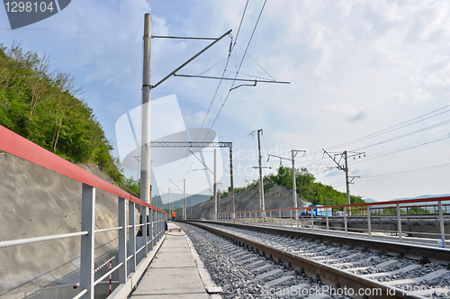 Image of railroad track