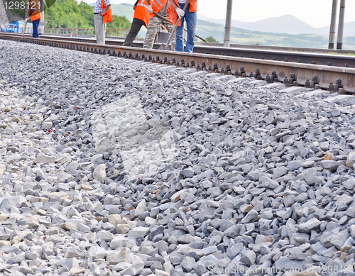 Image of railway embankment