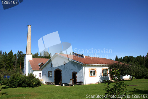 Image of  House on a background of trees