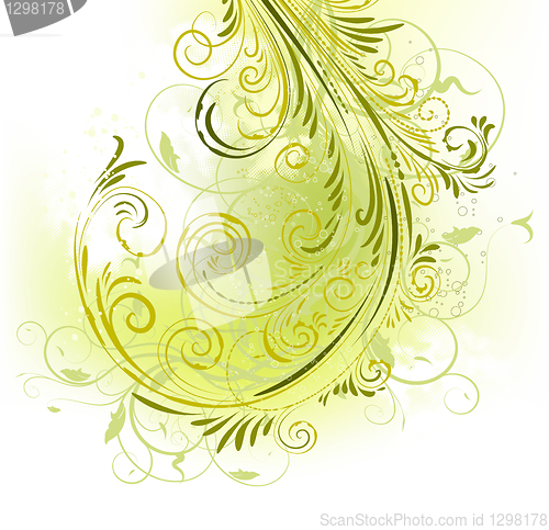 Image of Floral vector design