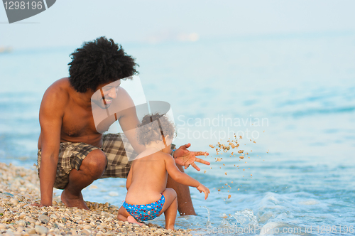Image of First summer on the beach