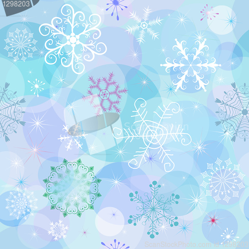 Image of Seamless winter wallpaper