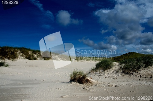 Image of dunes and sky