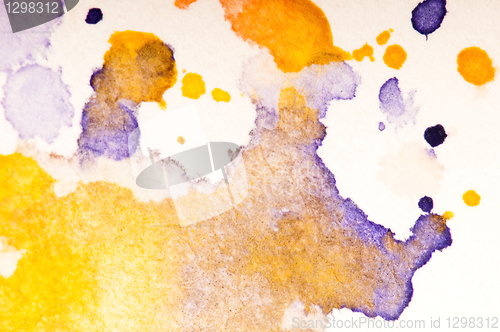 Image of mixing paints. background 