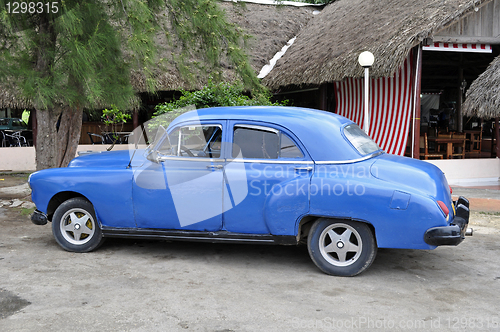 Image of Old cuban car.