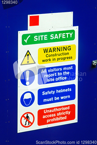 Image of Site safety