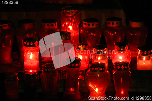 Image of Red candles