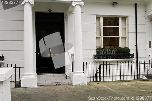 Image of Black door