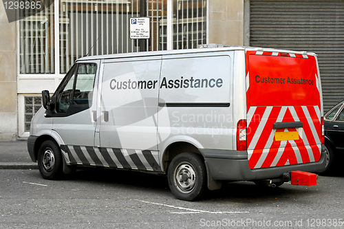 Image of Customer assitance van