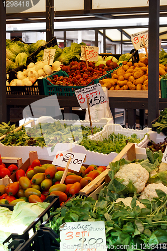 Image of Vegetables market