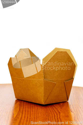 Image of Open carton box