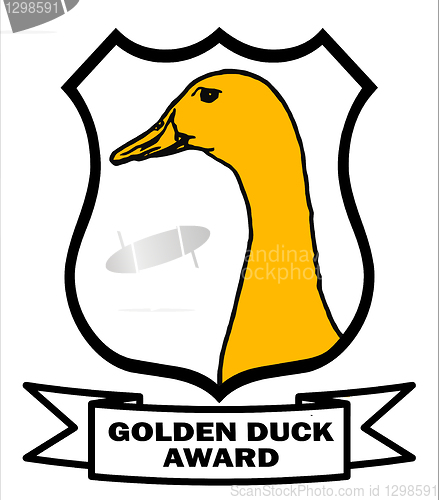Image of Cricket Golden Duck Award Shield