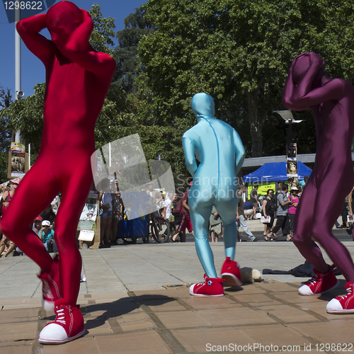 Image of Three strange dancers