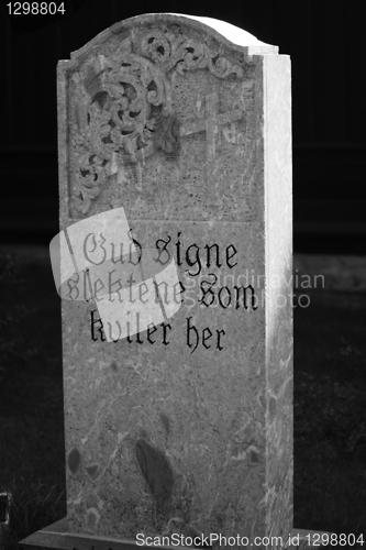 Image of Tomb stone