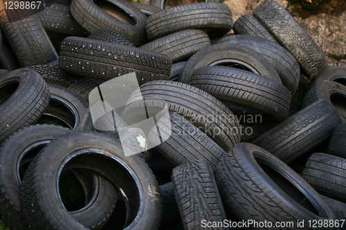 Image of Pile of tires