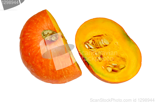 Image of Pumpkin in halves