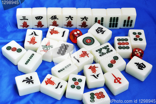 Image of Chinese mahjong