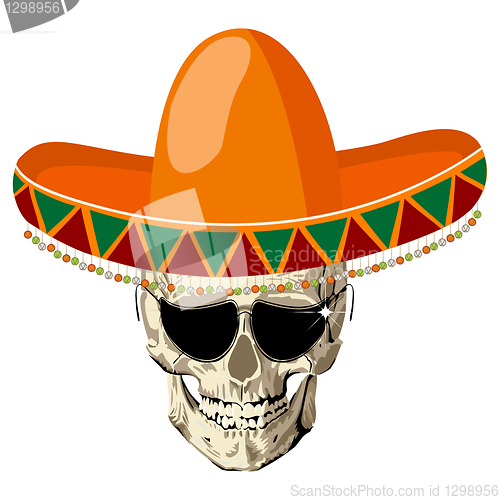 Image of Sombrero skull