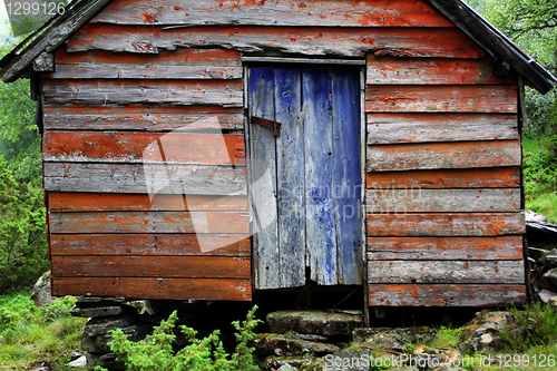 Image of Blue door