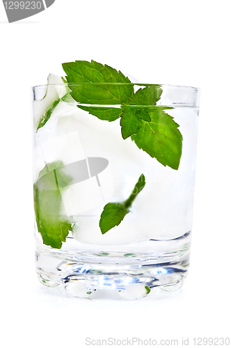 Image of Ice water and mint