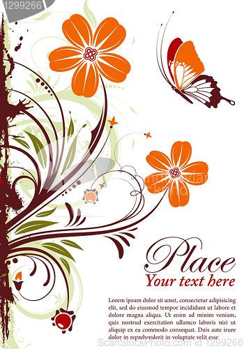 Image of Floral frame