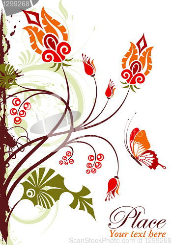 Image of Floral frame