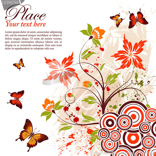 Image of Floral frame