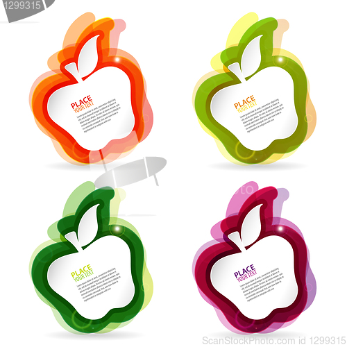 Image of Apple colorful frame