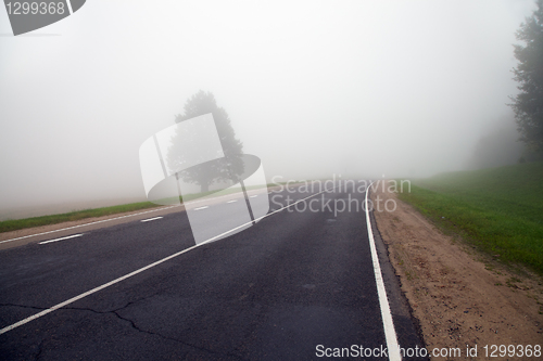 Image of Road to a fog