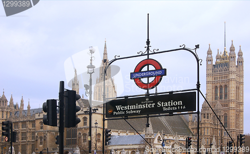 Image of Westminster station,