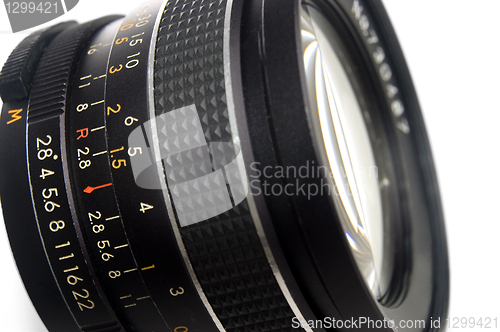 Image of Photography lens close up