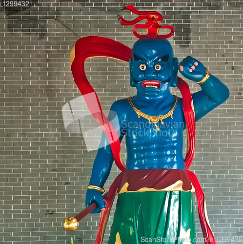 Image of Buddha statue in Baolin Temple