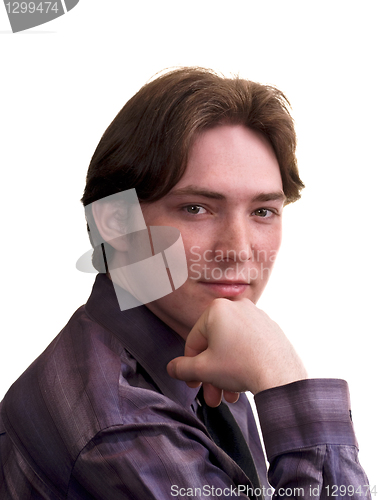 Image of Man looking