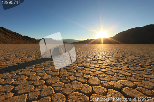 Image of Beautiful Landscape in Death Valley National Park, California