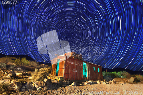 Image of Time Lapse Image of the Night Stars